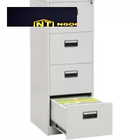 Tủ sắt sơn tĩnh điện gồm 4 ngăn kéo đựng File TU4F